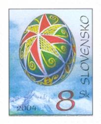 Easter egg stamp