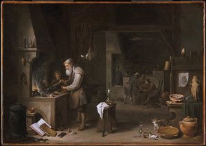 The Alchemist by Teniers