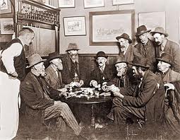 Men Playing Poker